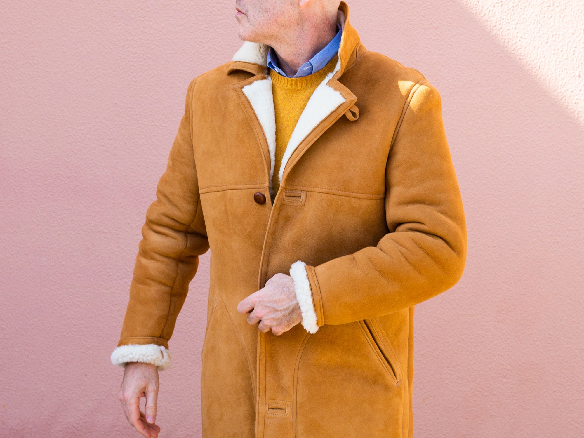 'The Oliver' by Hutton X Owen Barry 1948 (Exclusive Shearling Coat Collaboration)