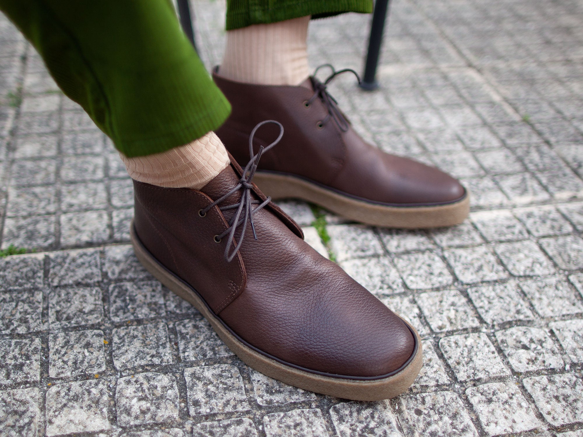 They've Arrived! Photos of Our Hutton Playtime Havana Leaf Tumble Grain Leather Sprint Run