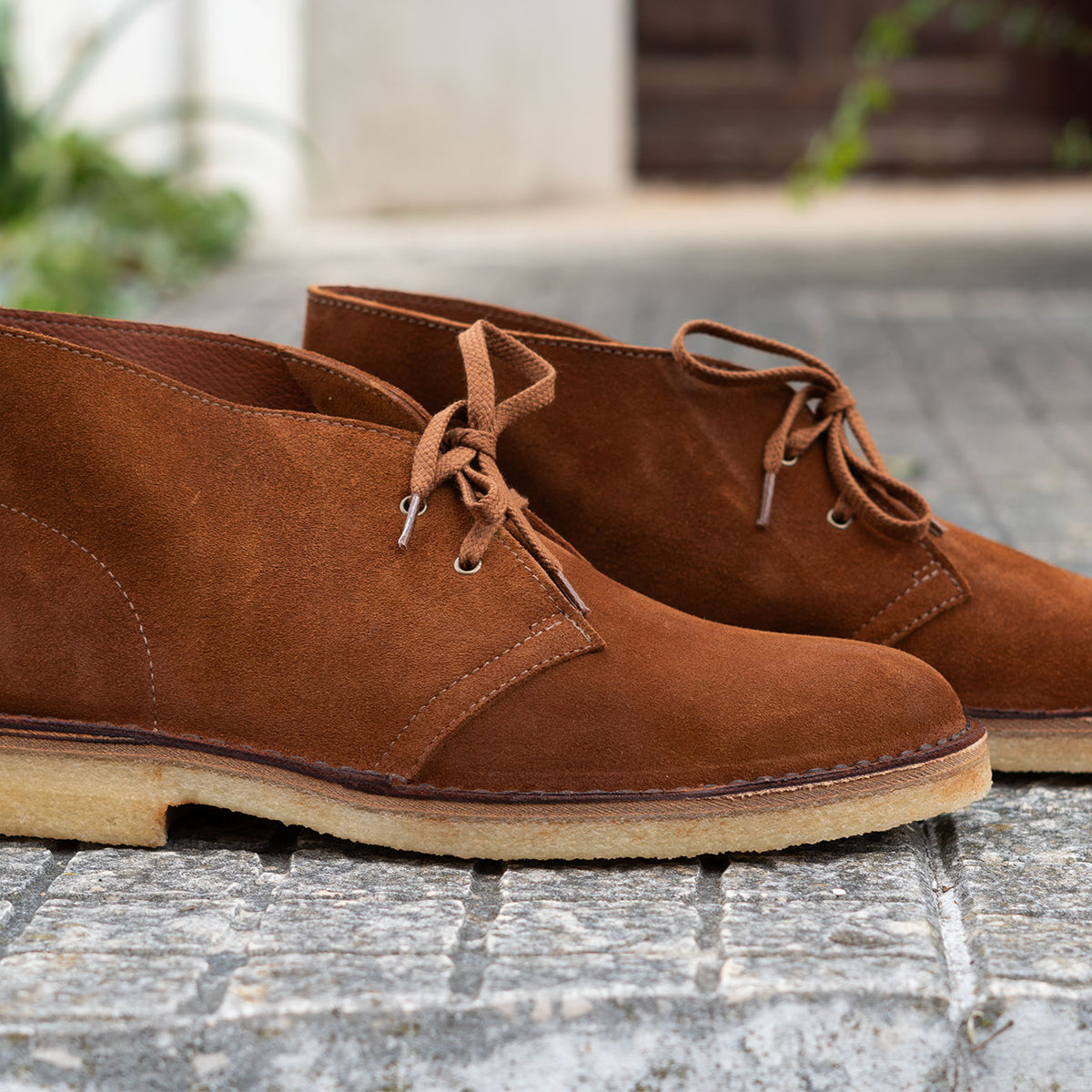 Soft leather desert outlet boots