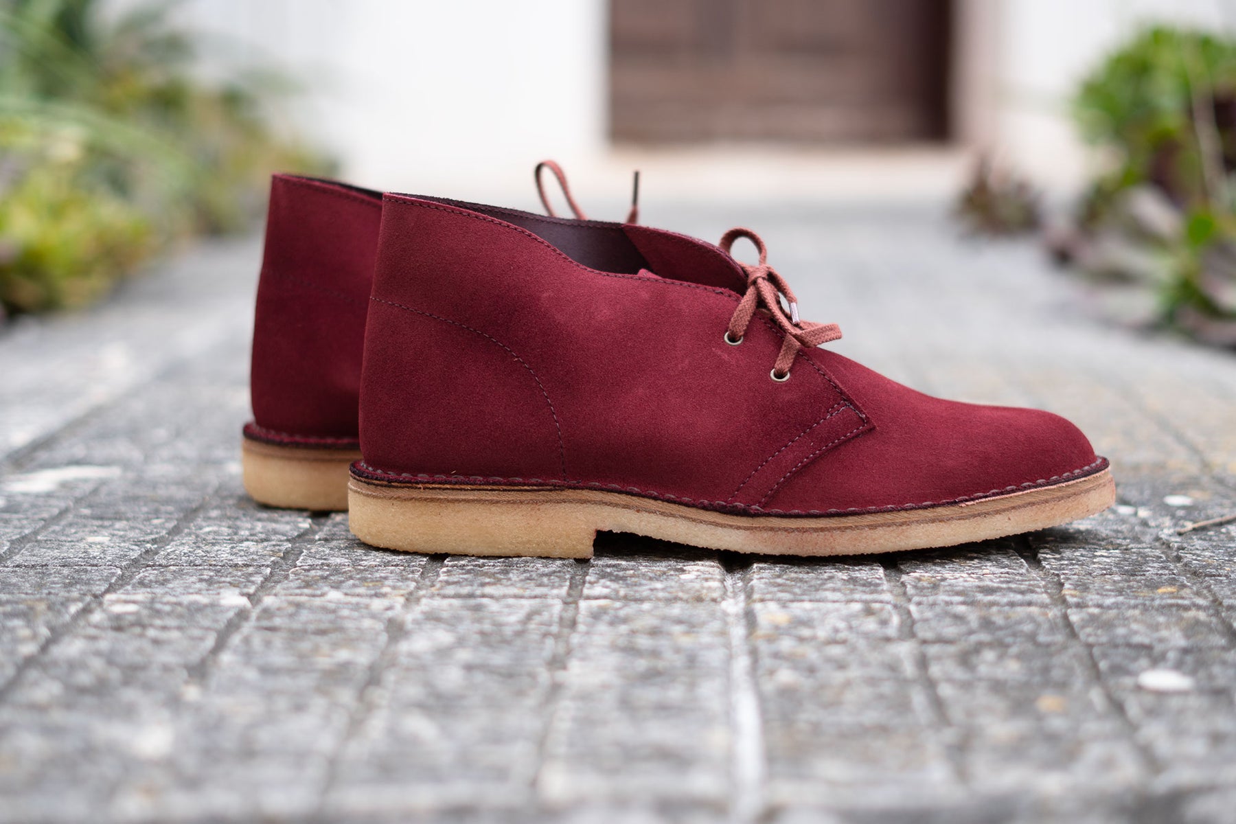 Type 01 Desert Boots Bordeaux Sand Limited Edition 'Sprint Run'