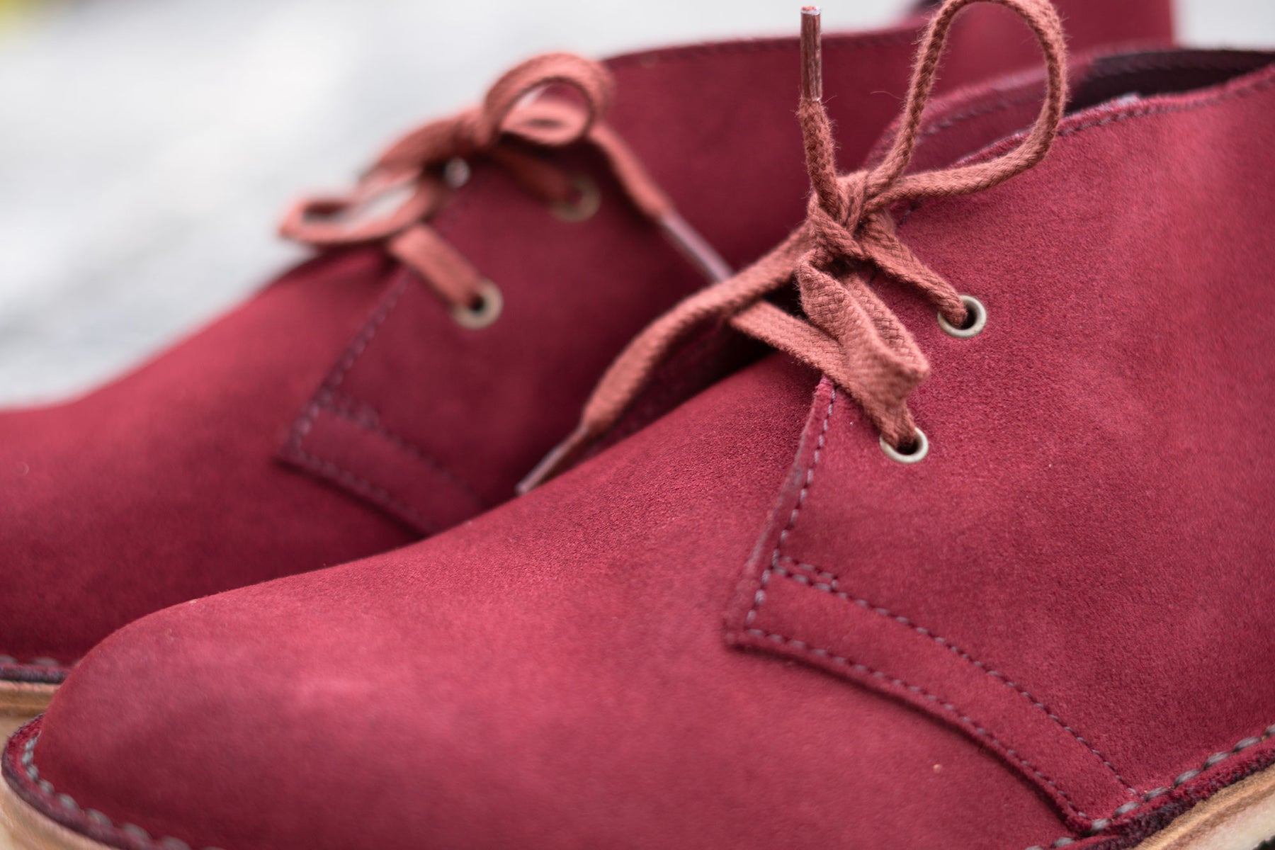 Type 01 Desert Boots Bordeaux Sand Limited Edition 'Sprint Run'