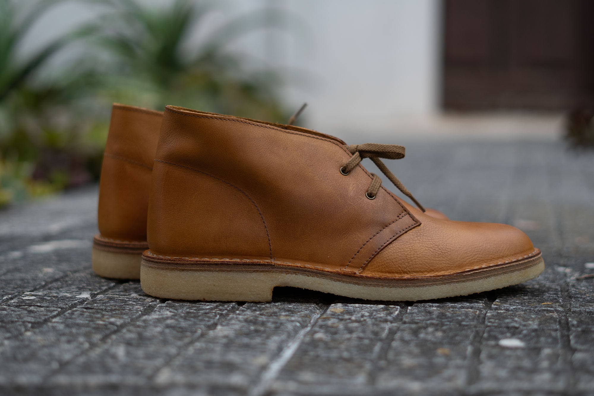 Type 01 Desert Boots Cognac Leaf Limited Edition Deadstock 'Sprint Run'