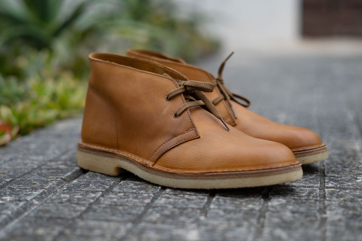 Type 01 Desert Boots Cognac Leaf Limited Edition Deadstock 'Sprint Run'