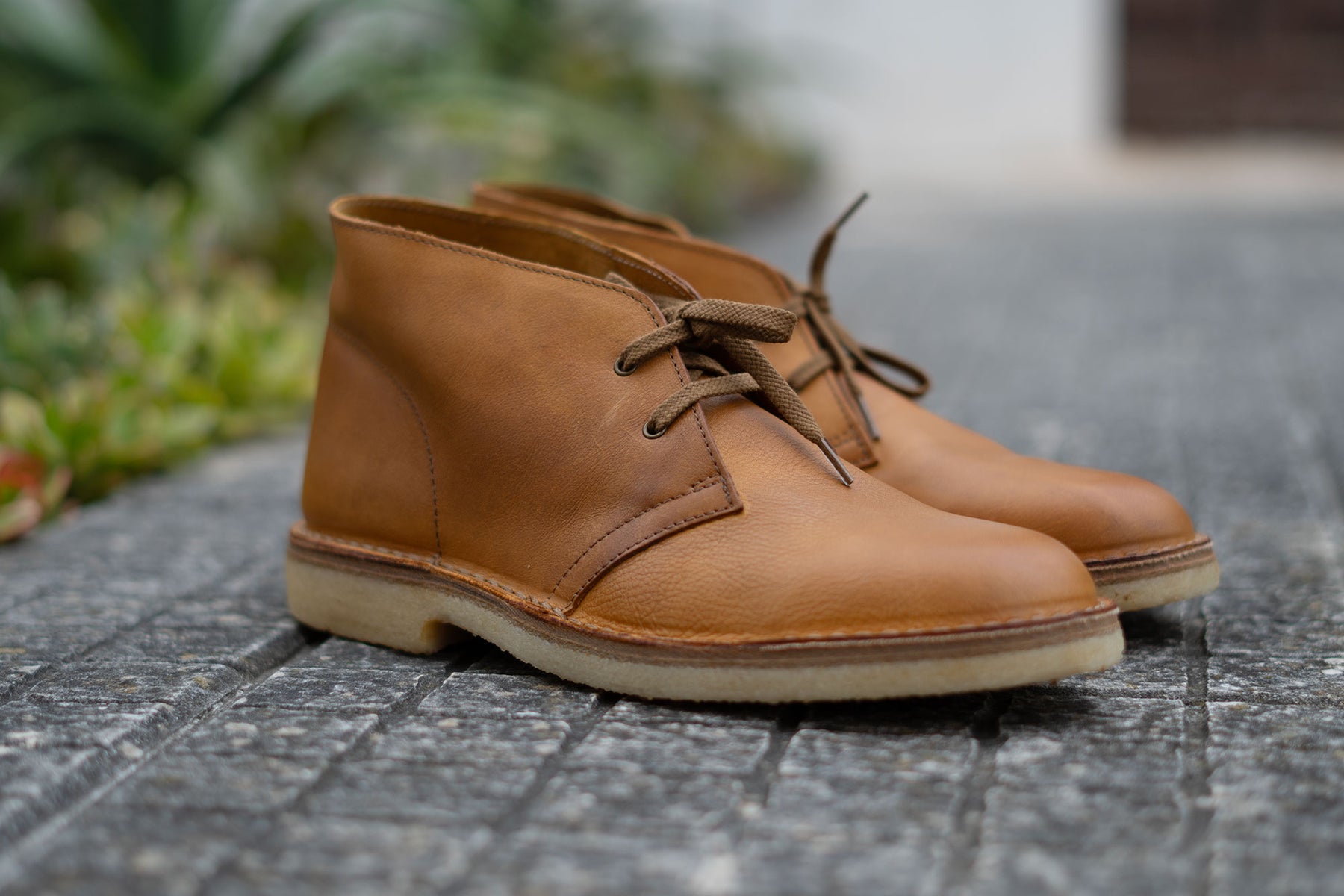 Type 01 Desert Boots Cognac Leaf Limited Edition 'Sprint Run'