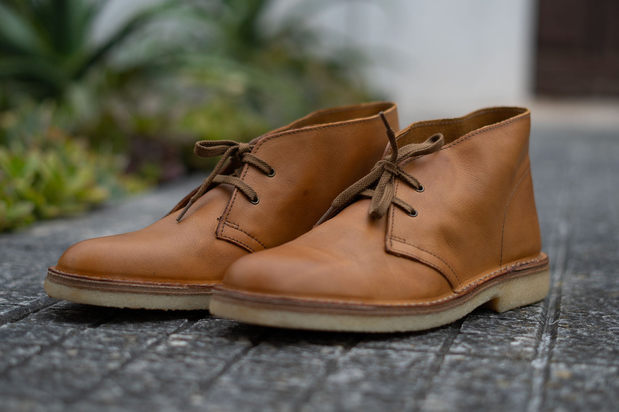 Type 01 Desert Boots Cognac Leaf Limited Edition Deadstock 'Sprint Run'
