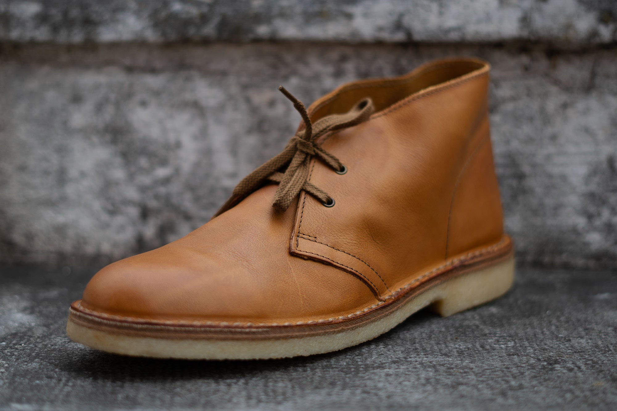 Type 01 Desert Boots Cognac Leaf Limited Edition Deadstock 'Sprint Run'
